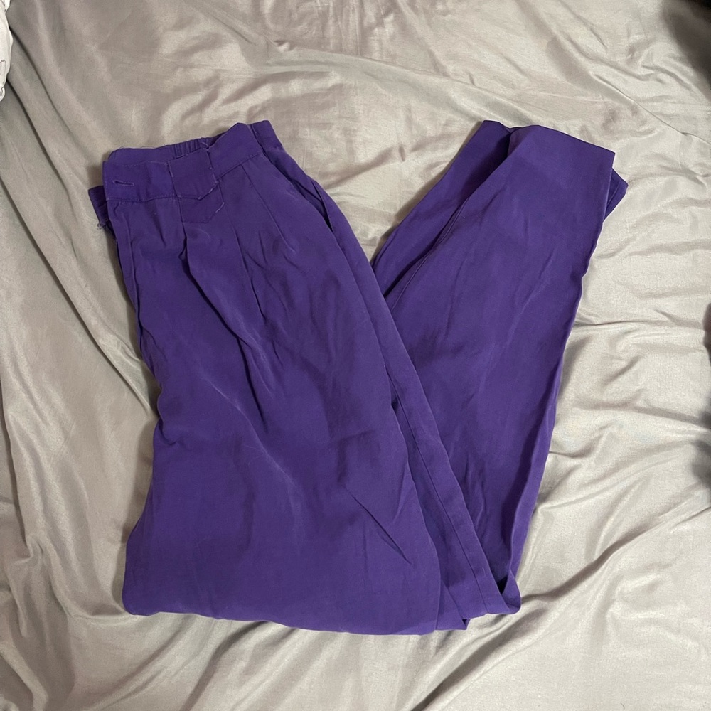 vintage purple pants